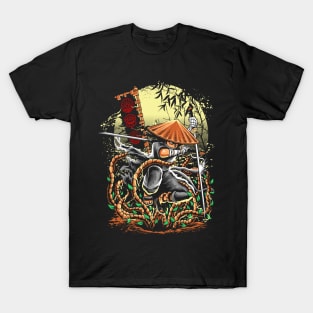 Ninja Gardener at Night T-Shirt